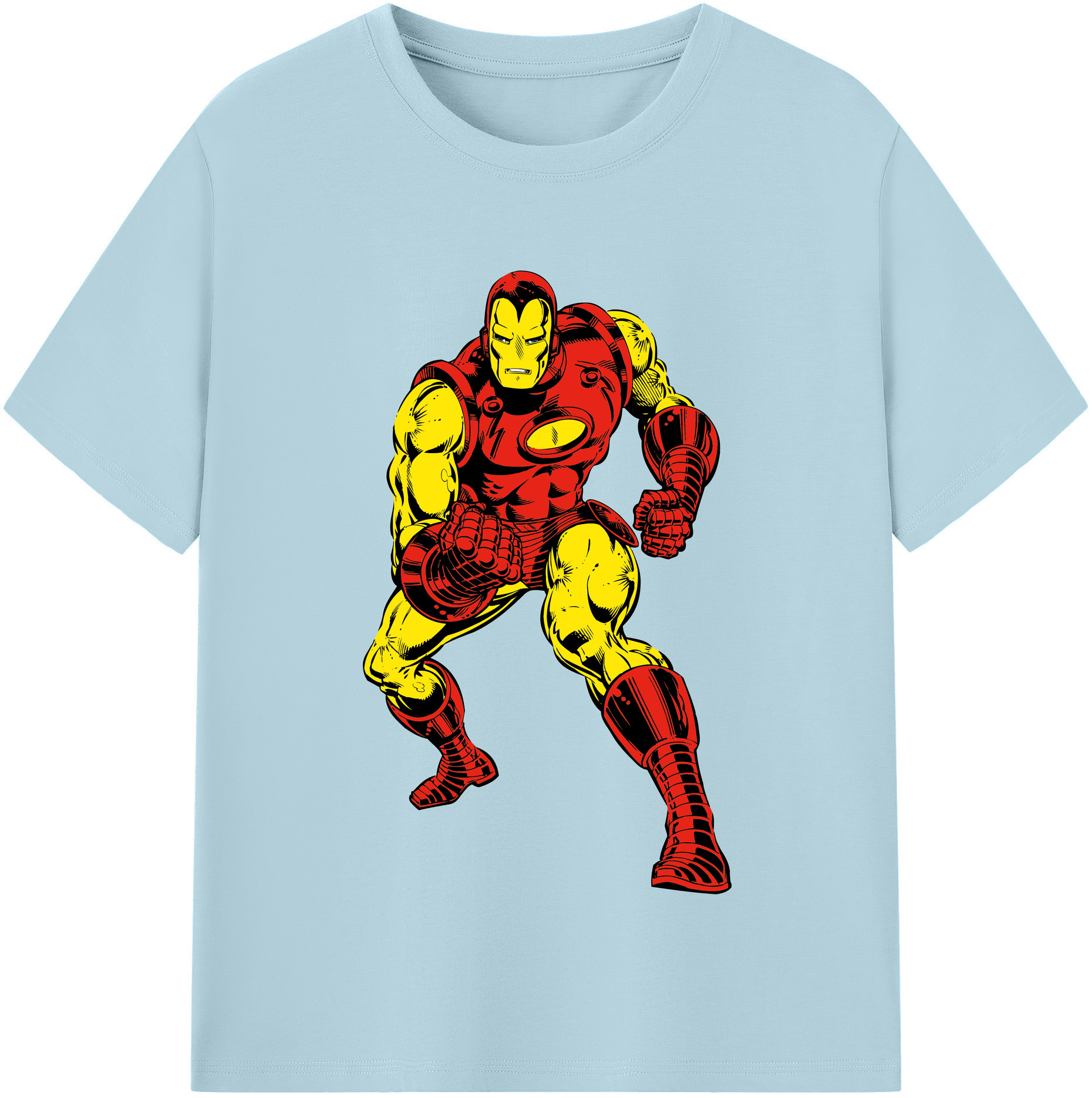 （画像用） アベンジャーズ The Avengers 綿100％半袖Tシャツ（フロントプリント）